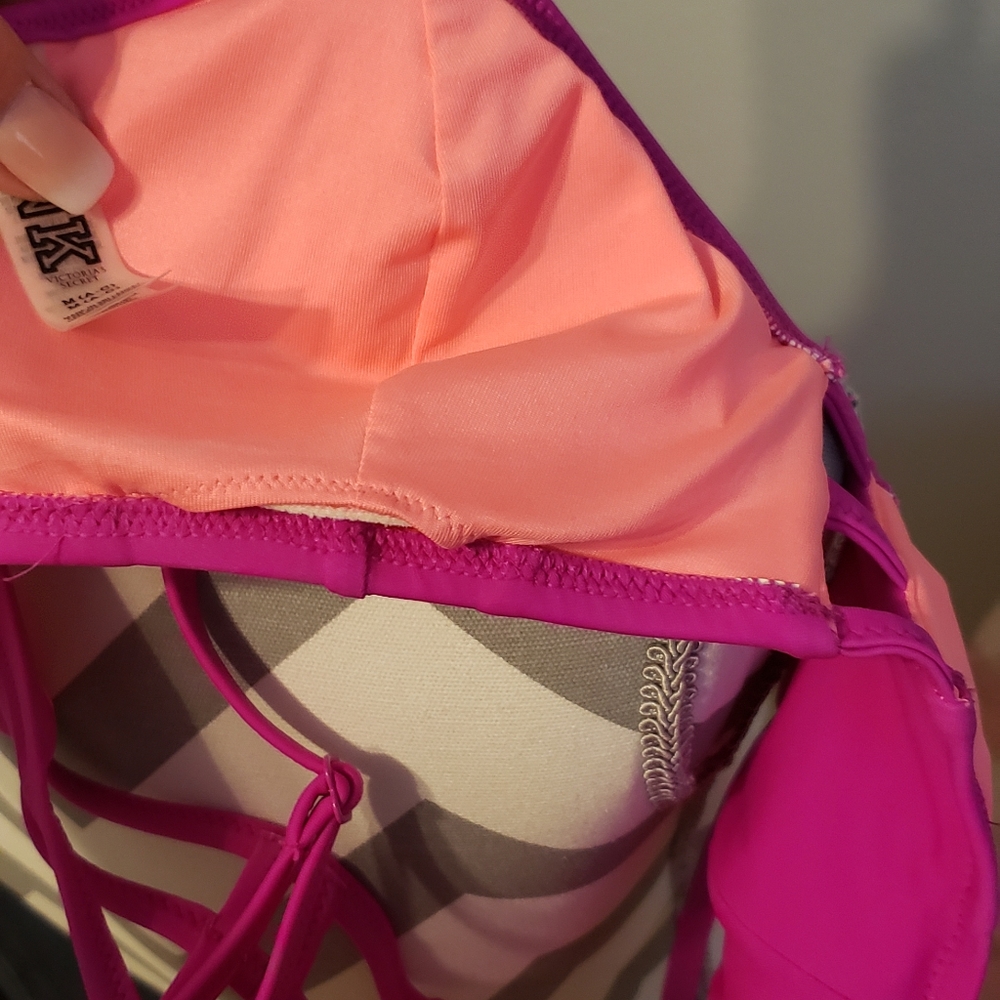 PINK VICTORIA SECRET BIKINI TOP - Picture 5 of 5